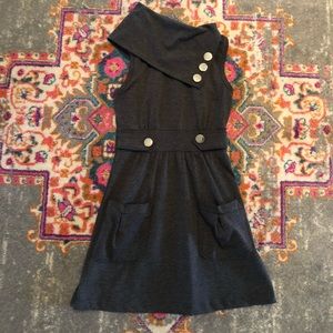 Gray Sweatshirt Dress w/ pockets!!